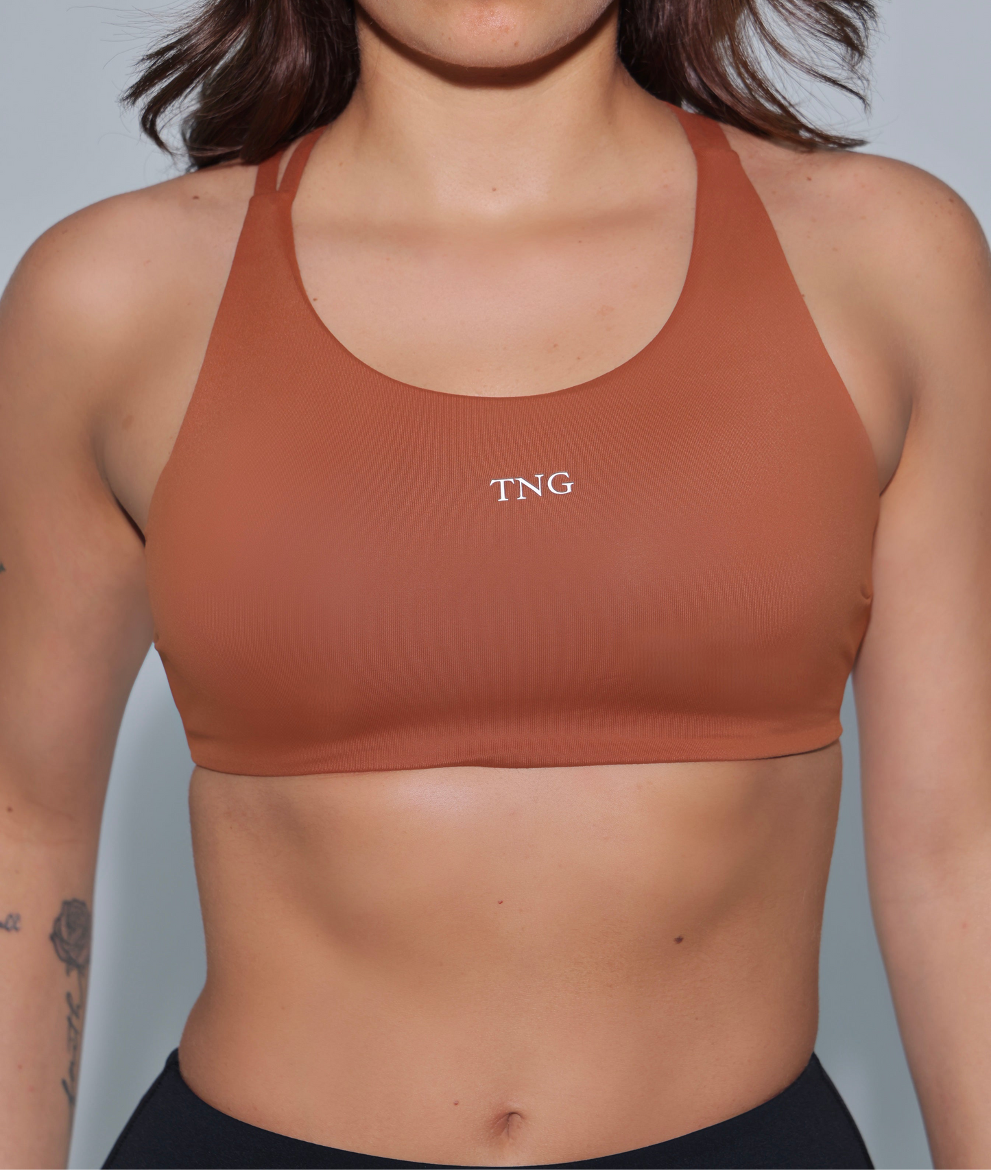 Crossback sports bra