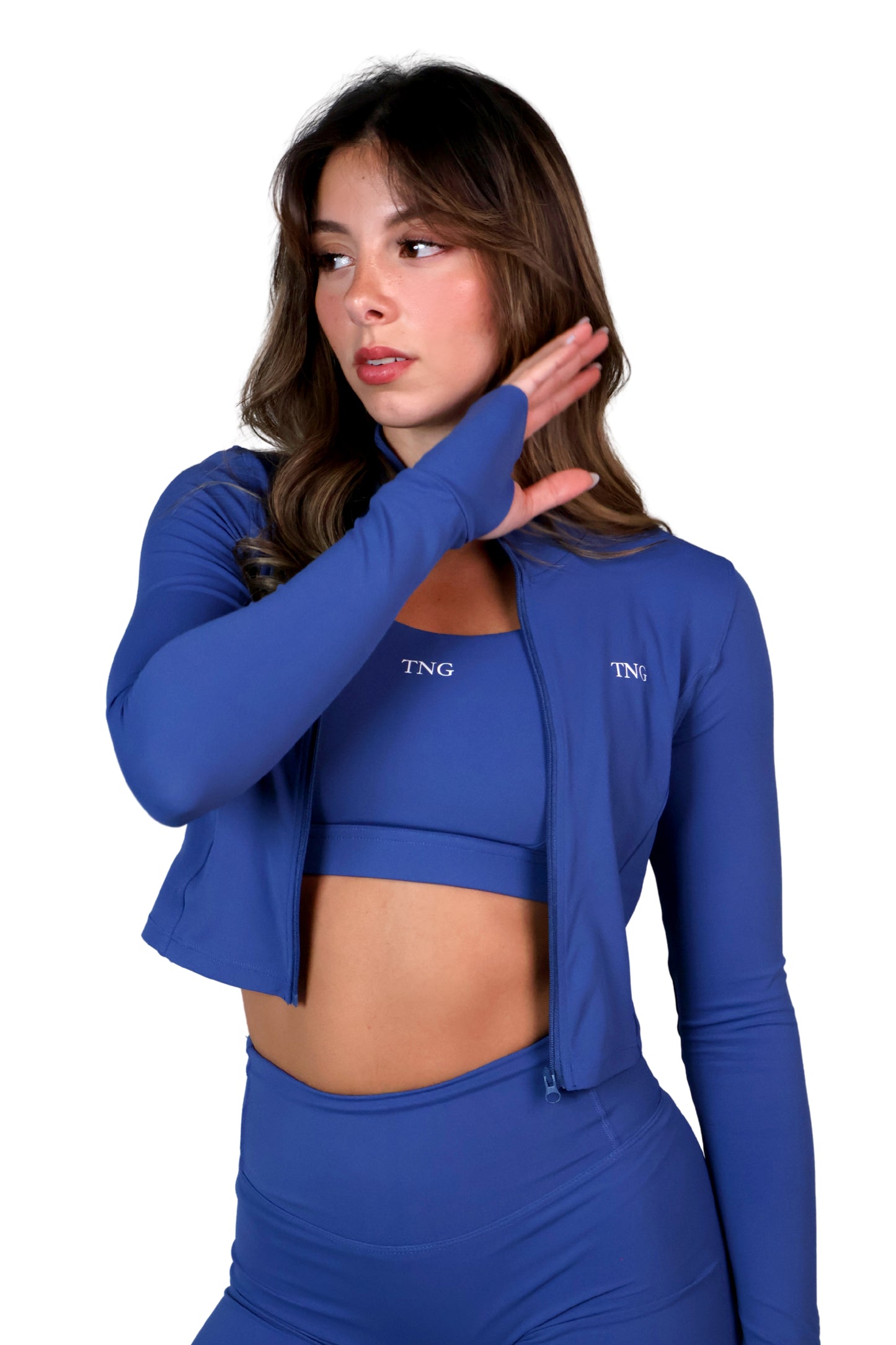 Cropped Zip Jacket