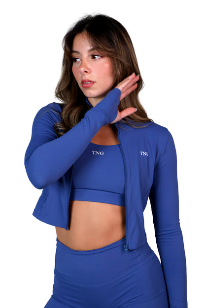 Cropped Zip Jacket
